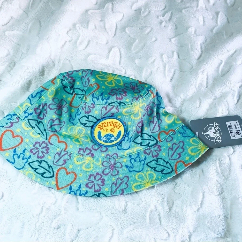 🆕🧢 NWT Disney Parks Stitch Bucket Hat – Adults